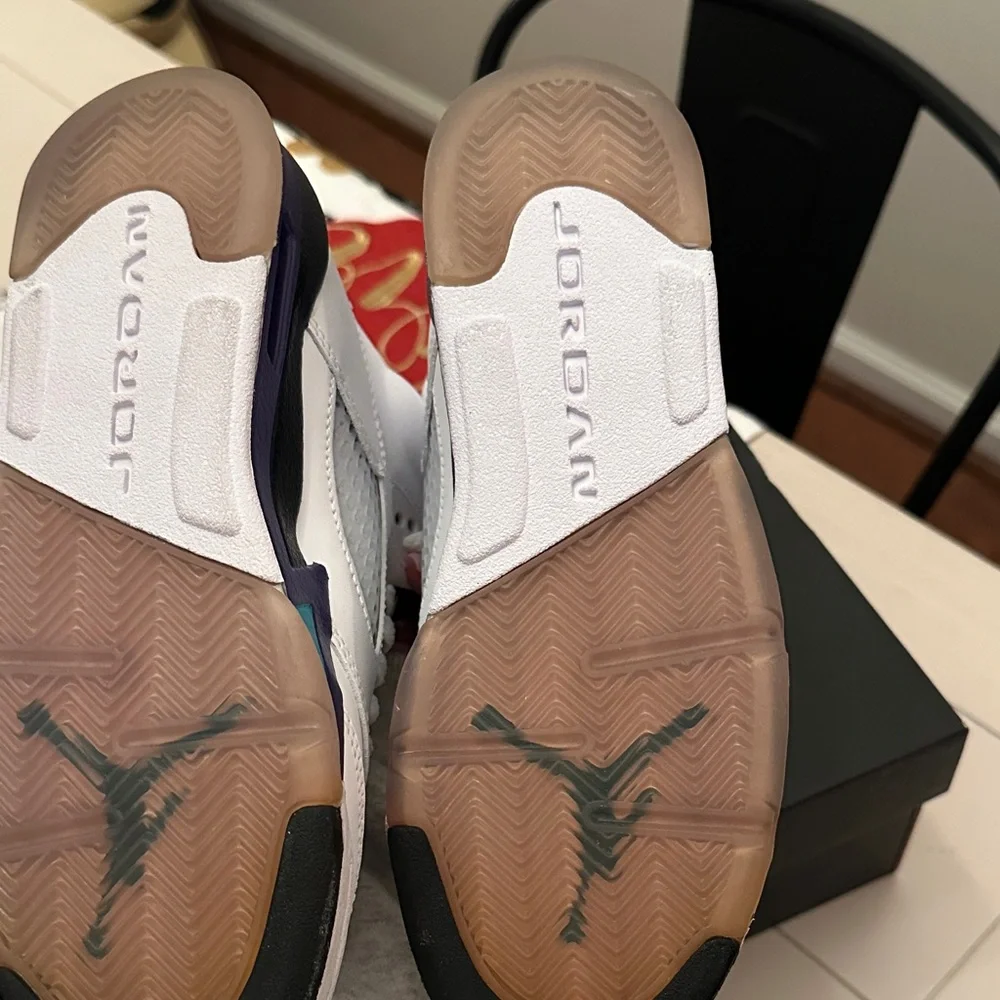 Jordan Retro 5 Grape Brand New Size 4.5Y/6W